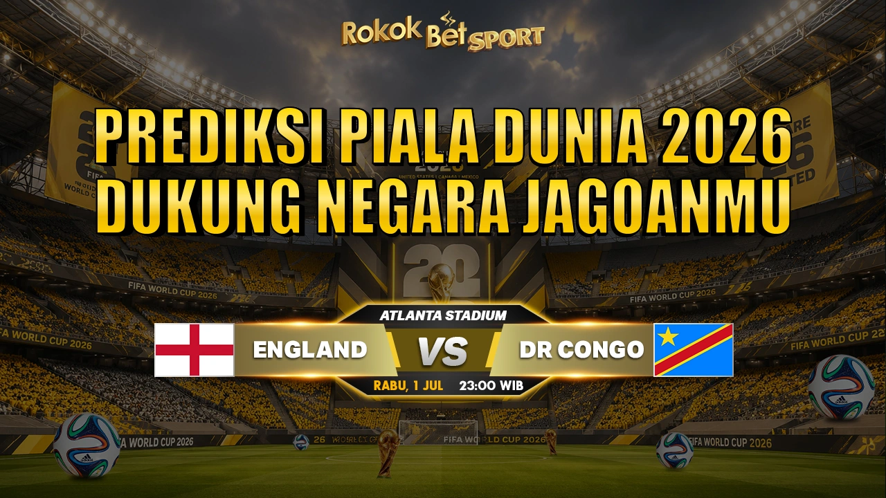 Prediksi Piala Dunia England vs RD Congo